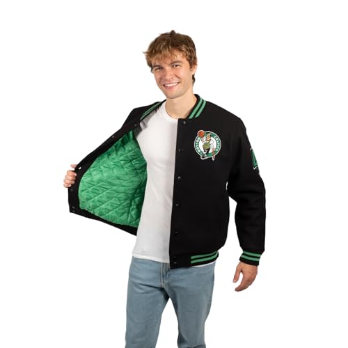 Ultra Game Men's Standard Game Time Varsity Jacket, Team Color 23, Medium