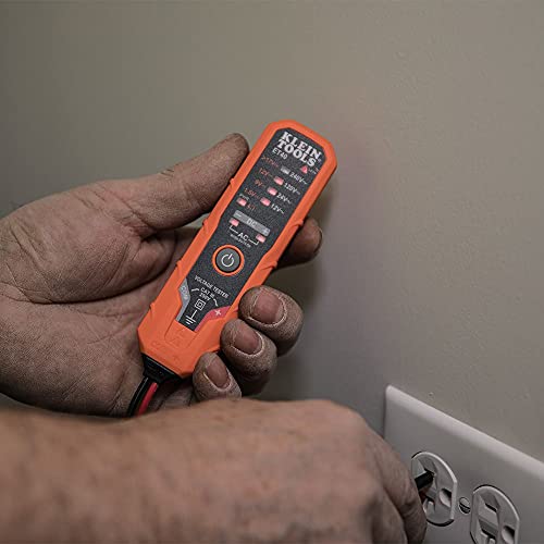 Klein Tools CL120VP Electrical Voltage Test Kit with Clamp Meter, Three Testers, Test Leads, Pouch and Batteries
