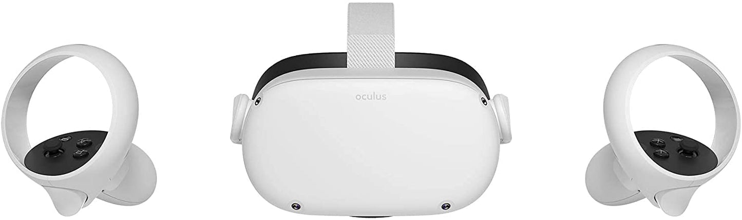 Meta Quest 2 128GB - Advanced All-in-One Virtual Reality Headset (Renewed)