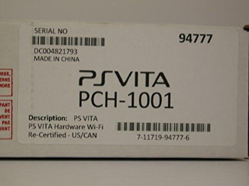 Sony PlayStation Vita Wi-Fi (Renewed)