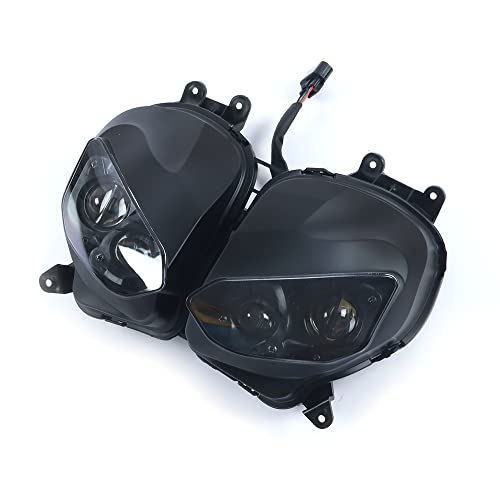 Motorcycle Front Headlight Assembly Head Light Lamp Fit for Kawasaki Z1000 2015 Housing