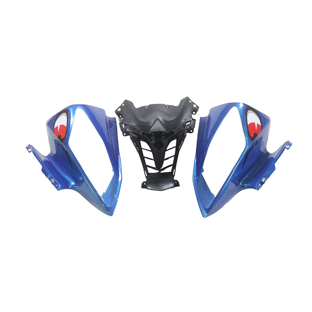 Injection Mold ABS Plastics Fairings Kit for Yamaha YZF-R6 2008-2016 Bodywork Body Kit Shark Blue Yellow
