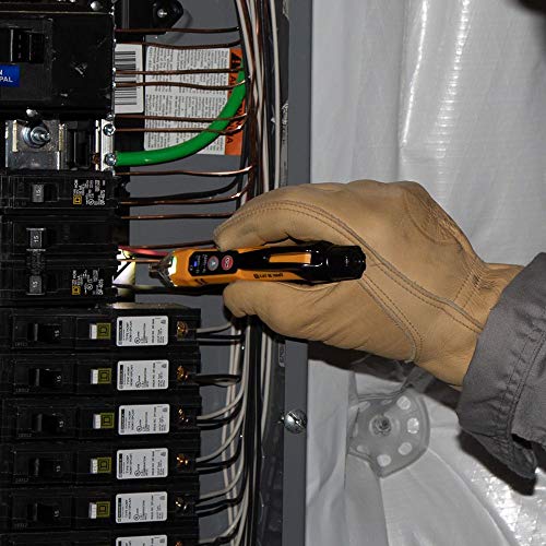 Klein Tools CL120VP Electrical Voltage Test Kit with Clamp Meter, Three Testers, Test Leads, Pouch and Batteries