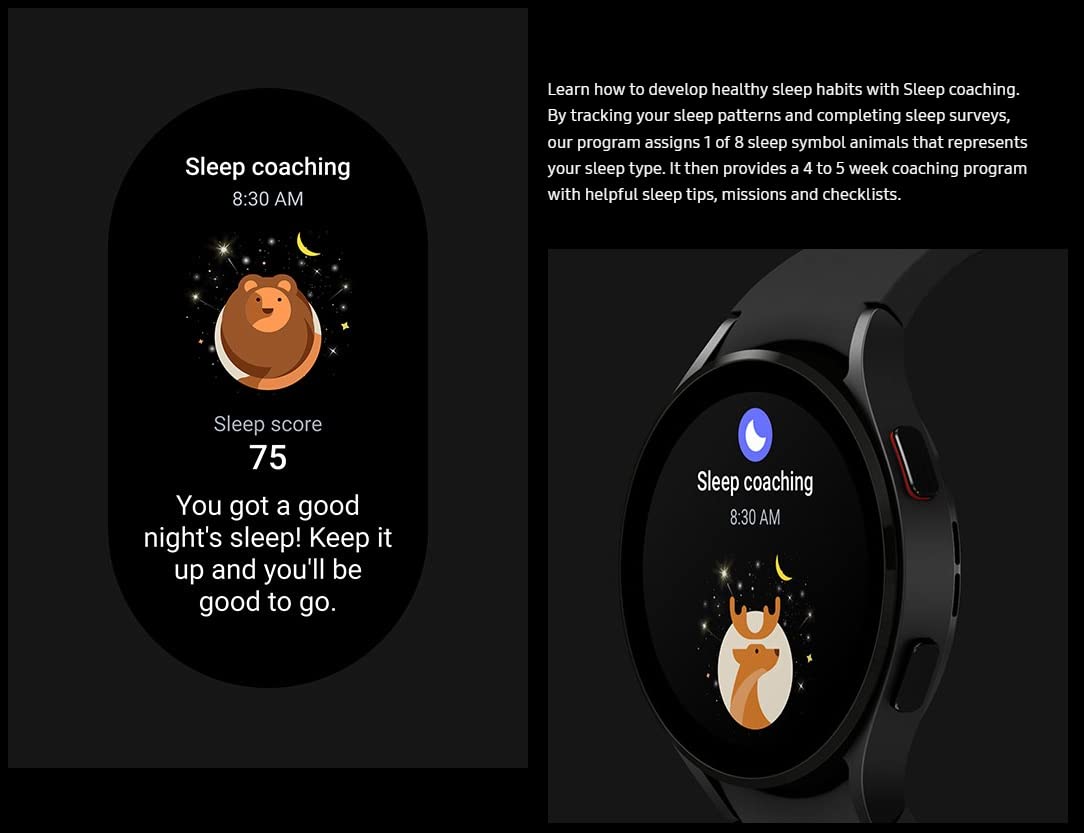 Samsung Galaxy Watch 4 Classic 46mm Smartwatch with ECG Monitor Tracker for Health Fitness Running Sleep Cycles GPS Fall Detection LTE US Version, Black (Renewed)
