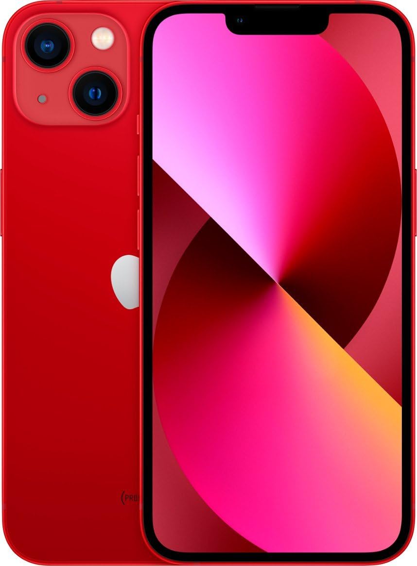 Apple iPhone 13, 256GB, (PRODUCT)RED - Unlocked (Renewed)
