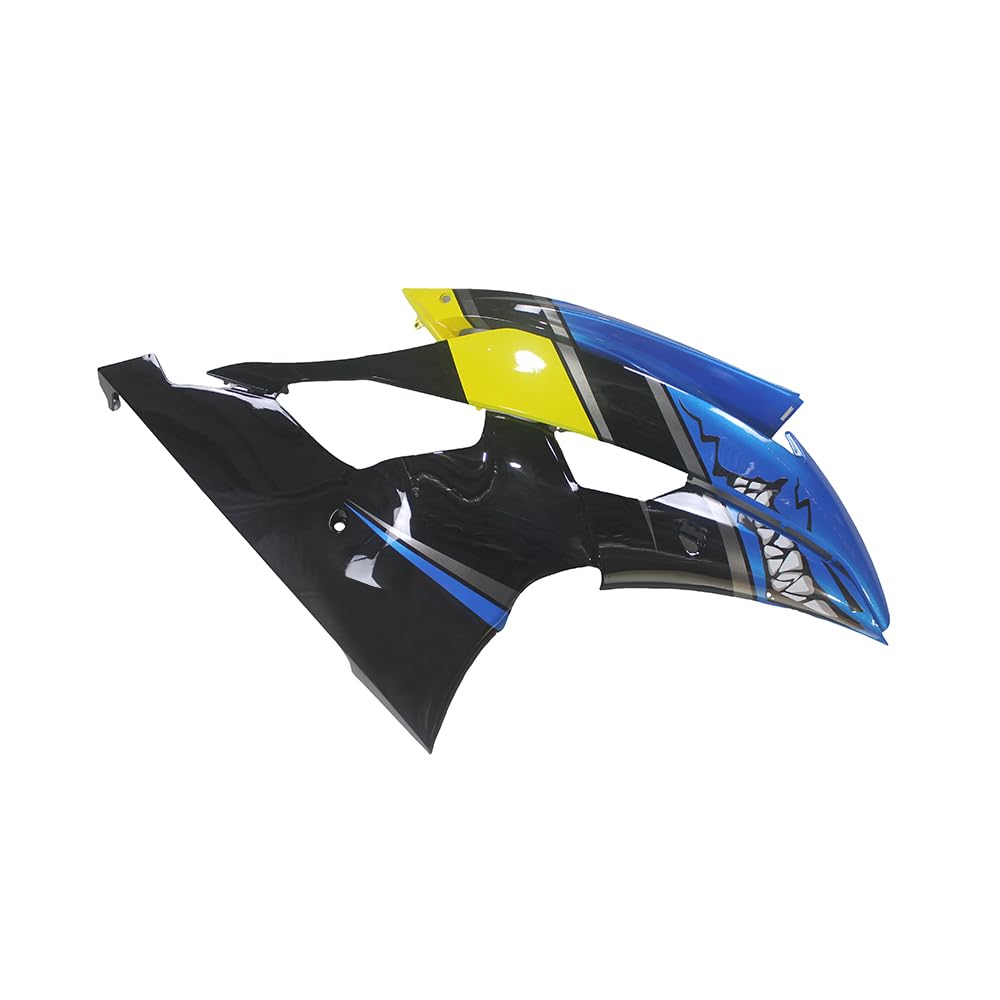 Injection Mold ABS Plastics Fairings Kit for Yamaha YZF-R6 2008-2016 Bodywork Body Kit Shark Blue Yellow