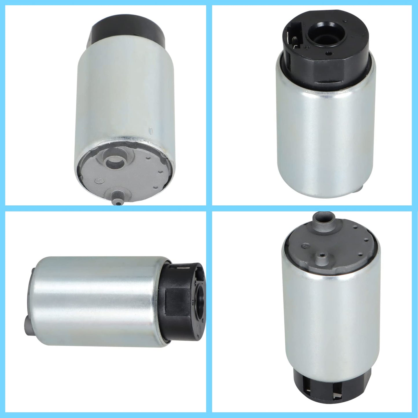 waltyotur EFI Fuel Pump w/Strainer 5UX-13907-00 5UX-13907-01 Replacement for Yamaha YZF R6 R6R FZ1 V-Star XVS1300A XJR1300 2006-2017