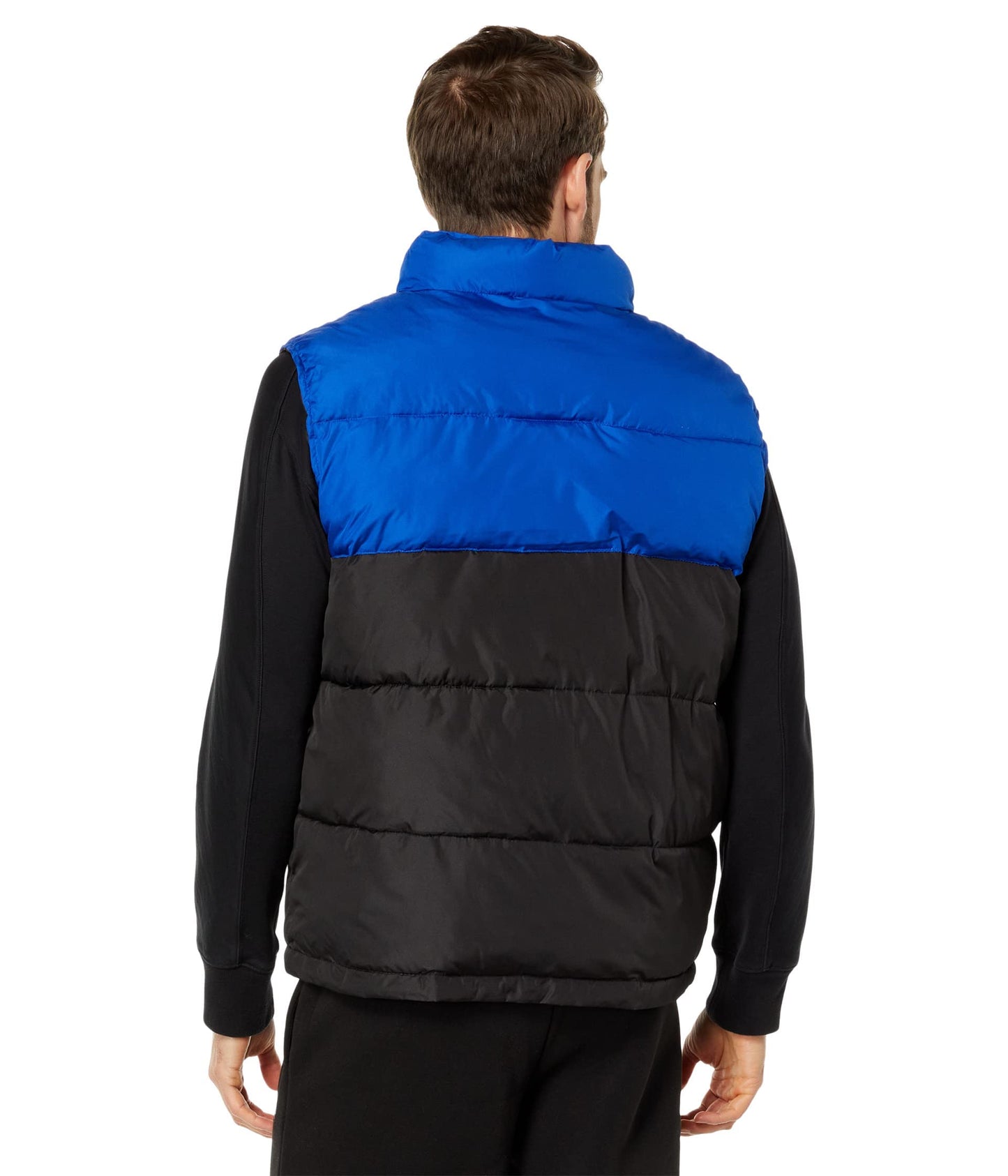U.S. Polo Assn. Color-Block Puffer Vest Black MD