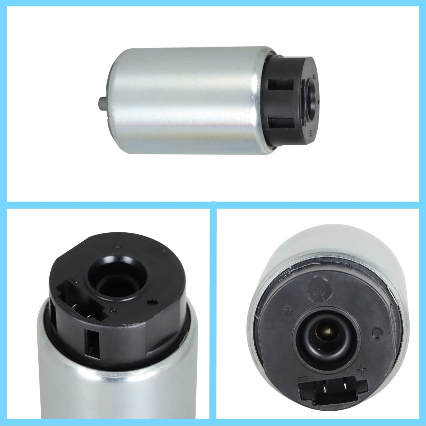 waltyotur EFI Fuel Pump w/Strainer 5UX-13907-00 5UX-13907-01 Replacement for Yamaha YZF R6 R6R FZ1 V-Star XVS1300A XJR1300 2006-2017
