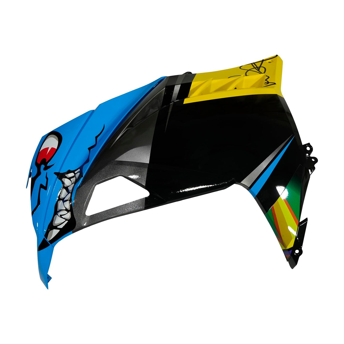 ZXMOTO Blue Shark Fairing Bodywork Kit Fit for Kawasaki Ninja300 2013 2014 2015 2016 2017 EX300 ABS
