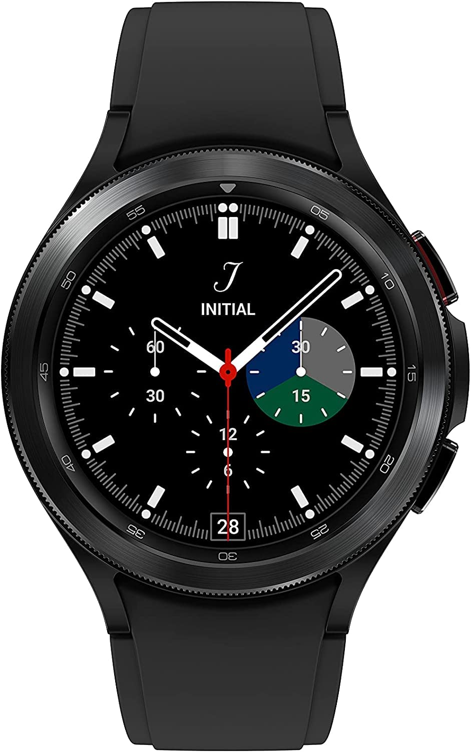 Samsung Galaxy Watch 4 Classic 46mm Smartwatch with ECG Monitor Tracker for Health Fitness Running Sleep Cycles GPS Fall Detection LTE US Version, Black (Renewed)