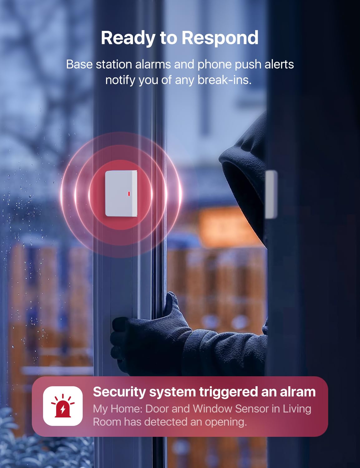X-Sense Smart Security Keypad, Security Kit AS05/AS08 Accessory, Easy Mode Switching with Panic Button, Includes Batteries and Compatible with Alexa, Requires SBS50 Base Station, SKP0A