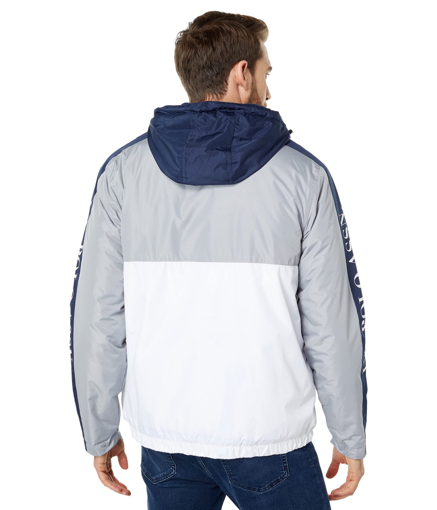 U.S. POLO ASSN. USPA Polar Fleece Jacket Vapor Grey MD