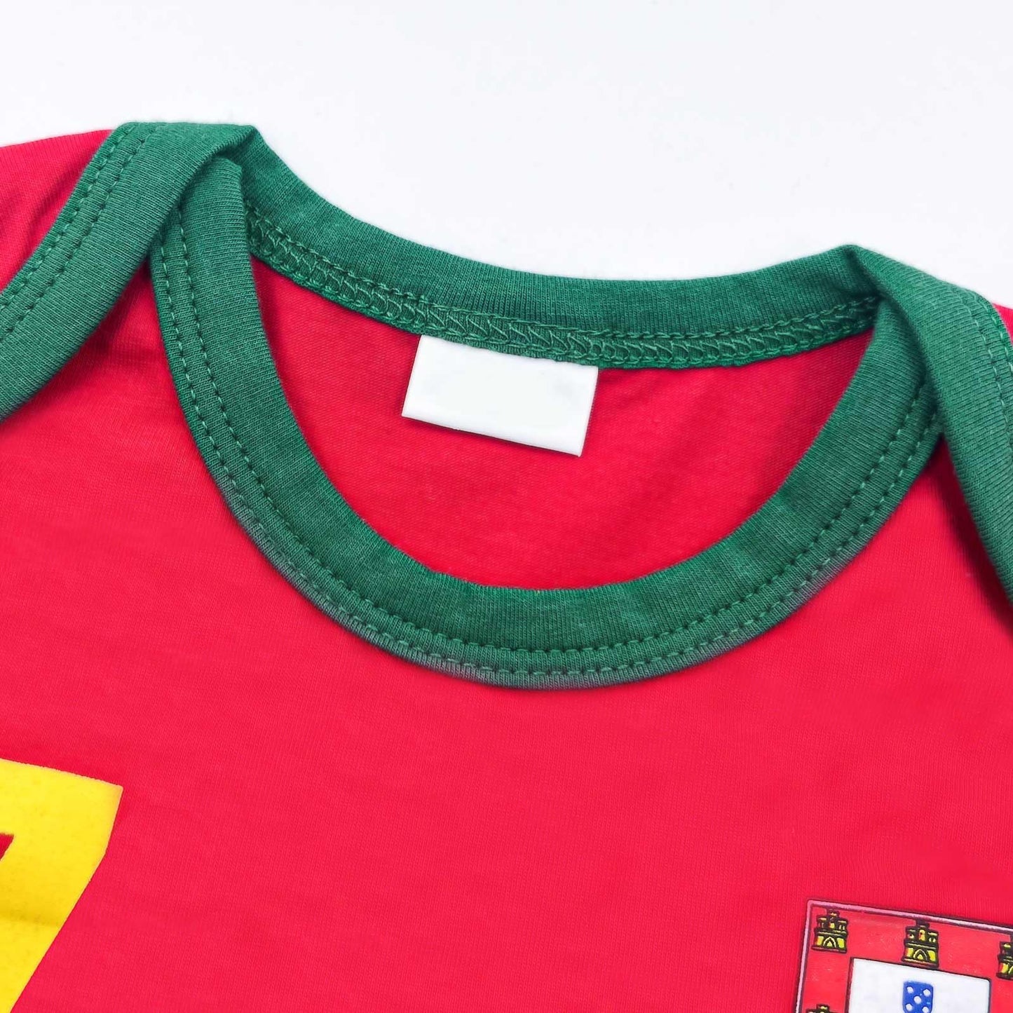 Pezhiqun Baby Boys Portugal #7 Soccer Romper Jerseys Uniforms Newborn Girls Football Bodysuits Fall Clothes Sports Fan Toddler Long Sleeve Shirts Pant Outfits,12-18 Months