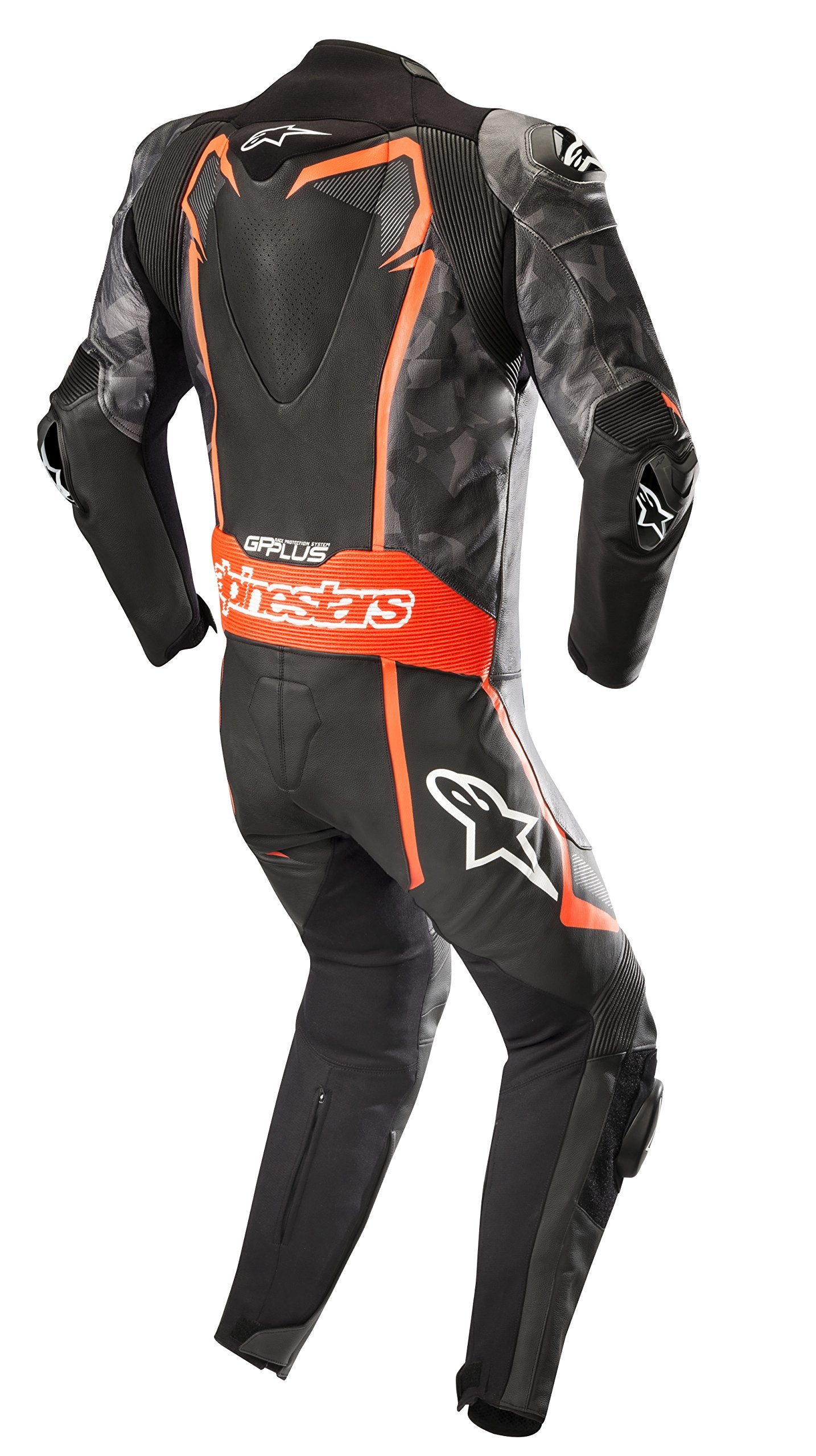 Alpinestars Men's Suit (Black/Red, Size 52), 1 Pack
