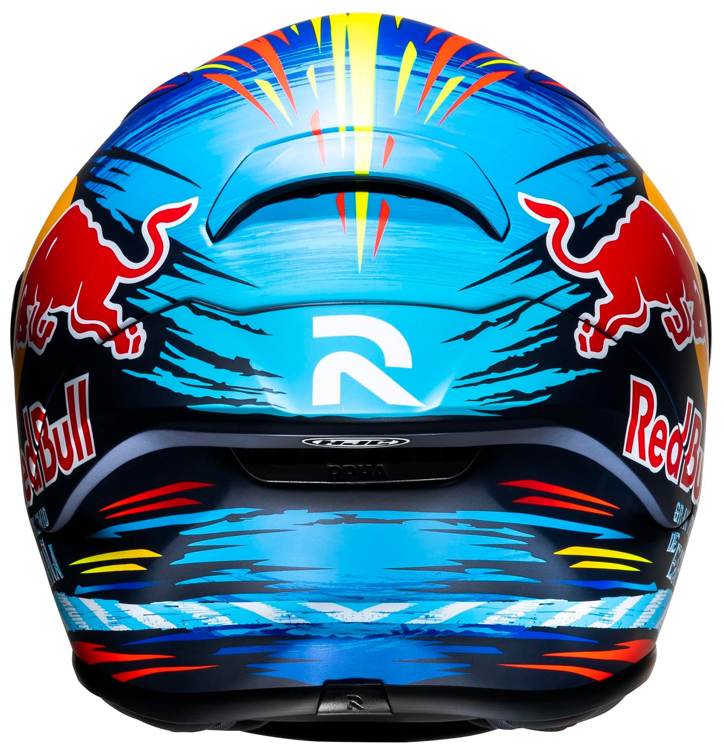 HJC RPHA 1N Jerez Red Bull Adult Street Motorcycle Helmet - MC-21SF / Medium