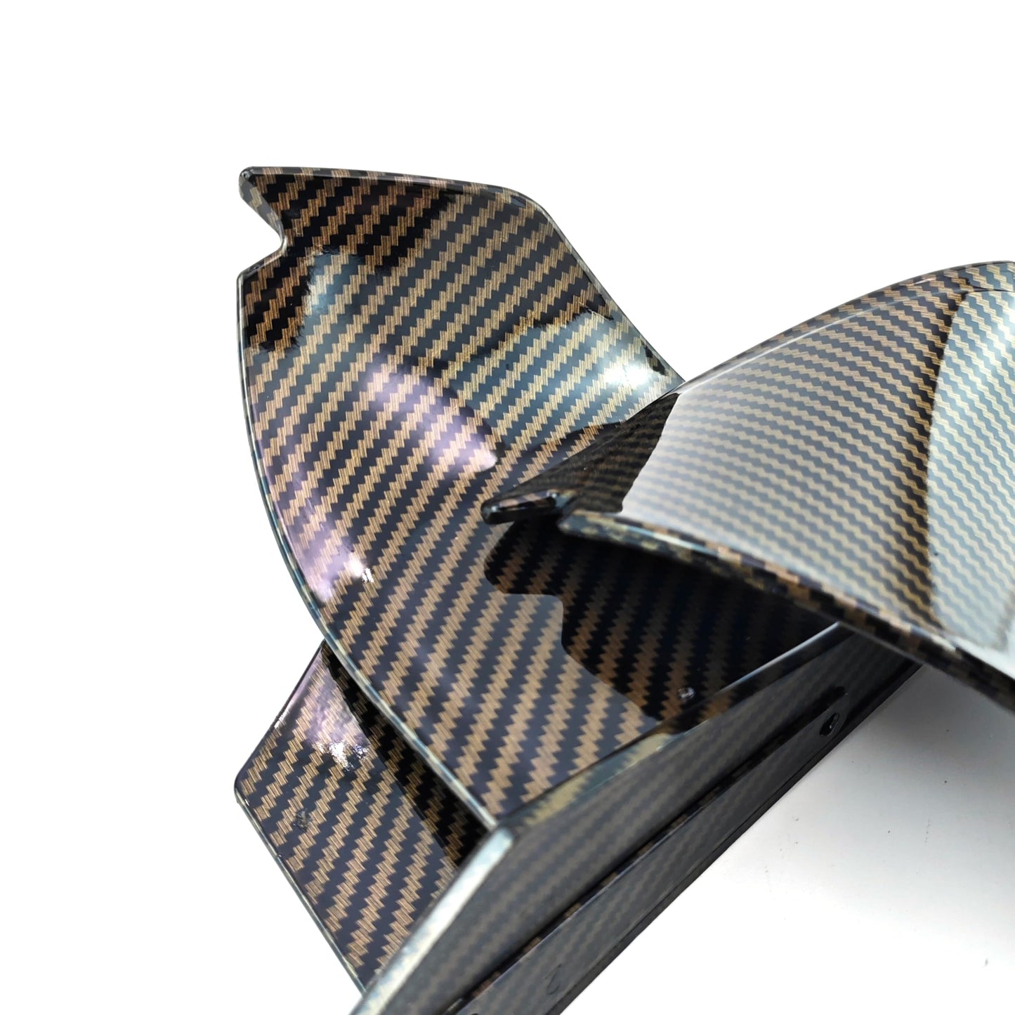 Carbon Fixed Wing Fairing Spoiler Aerodynamic for BMW S1000RR 09-14 (Carbon Fiber)