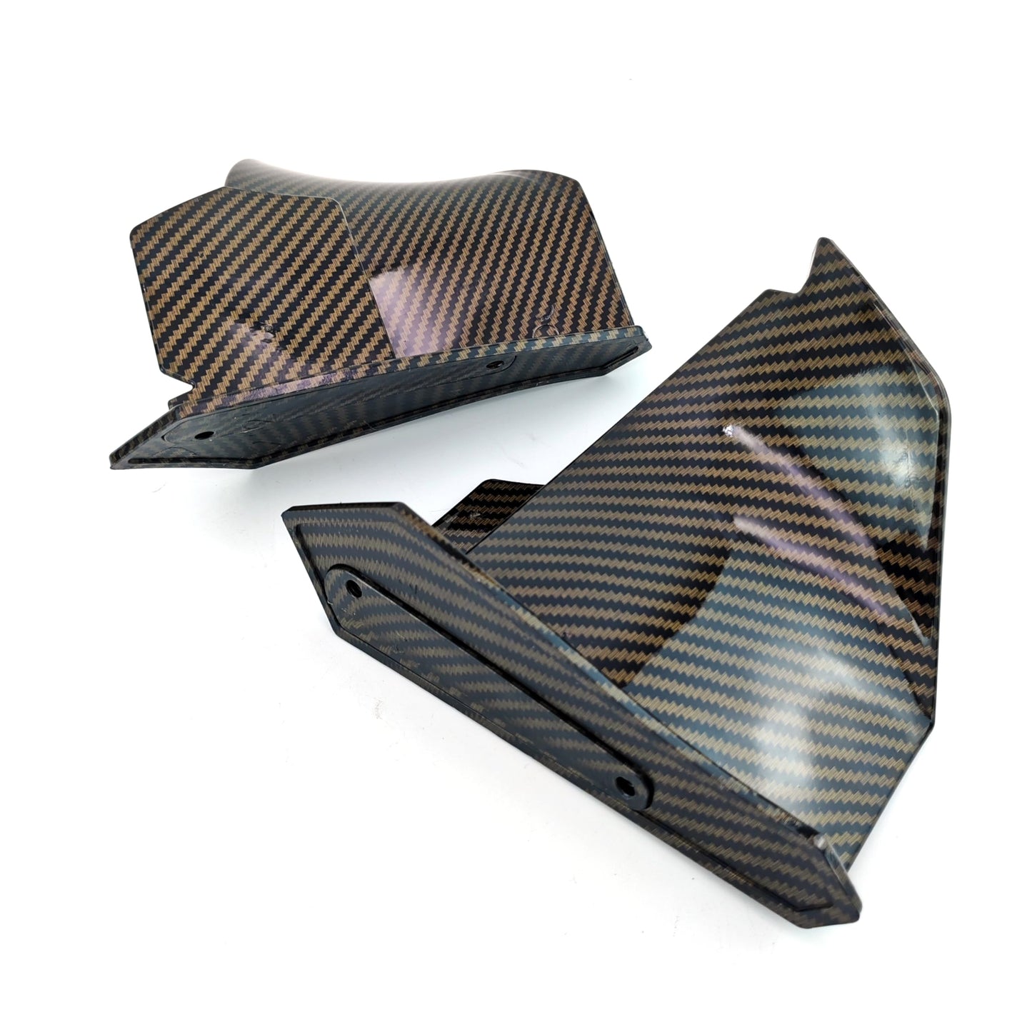 Carbon Fixed Wing Fairing Spoiler Aerodynamic for BMW S1000RR 09-14 (Carbon Fiber)