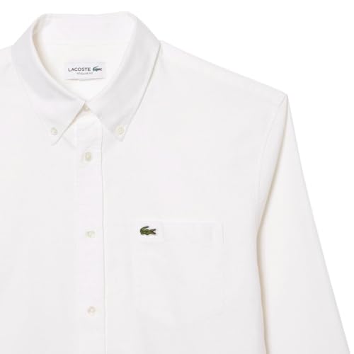 Lacoste Men's Long Sleeve Regular Fit Oxford Button Down Shirt