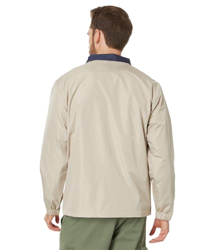 U.S. POLO ASSN. Men's USPA Basic Windbreaker Small Pony, Thompston Khaki