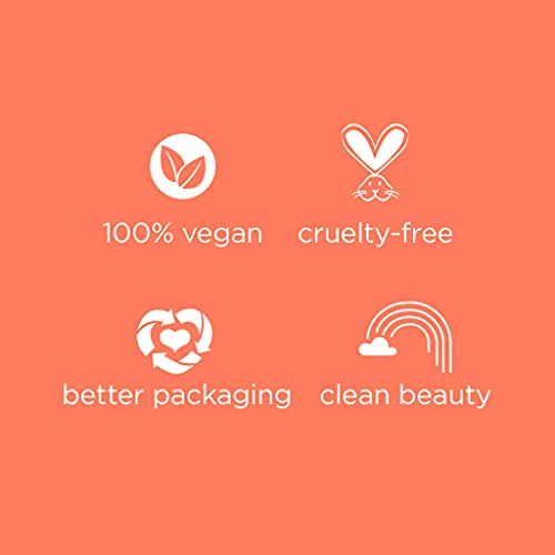 Pacifica Beauty Glow Daily Face Cleanser, Exfoliating, Vitamin C, AHA, Vanilla, For All Skin Types, Sulfate and Paraben Free, Vegan and Cruelty Free, 5 Oz