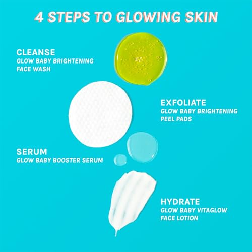Pacifica Beauty Glow Daily Face Cleanser, Exfoliating, Vitamin C, AHA, Vanilla, For All Skin Types, Sulfate and Paraben Free, Vegan and Cruelty Free, 5 Oz