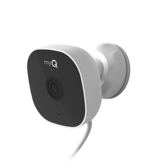 myQ Smart Outdoor Wired Camera - 1080p HD Video, Color Night Vision, Smart Lock & Garage Integration, Motion Detection, Wi-Fi, Two-Way Audio, Smartphone Control