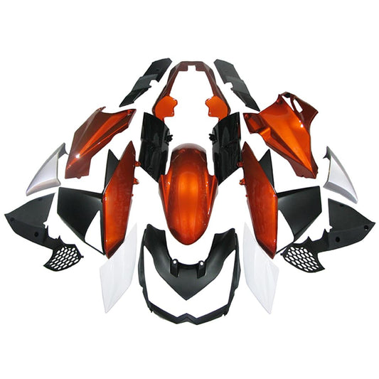 ABS Plastic Fairing Kit Fit For Kawasaki Z1000 2010 2011 2012 2013 Injection Fairings Orange White Black Bodywork