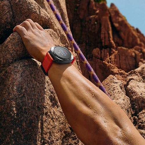 SAMSUNG Galaxy Watch Ultra 47mm LTE AI Smartwatch w/Energy Score, Wellness Tips, Heart Rate Tracking, Sleep Monitor, Fitness Tracker, GPS, 2024,Titanium Gray [US Version, 1Yr Manufacturer Warranty]
