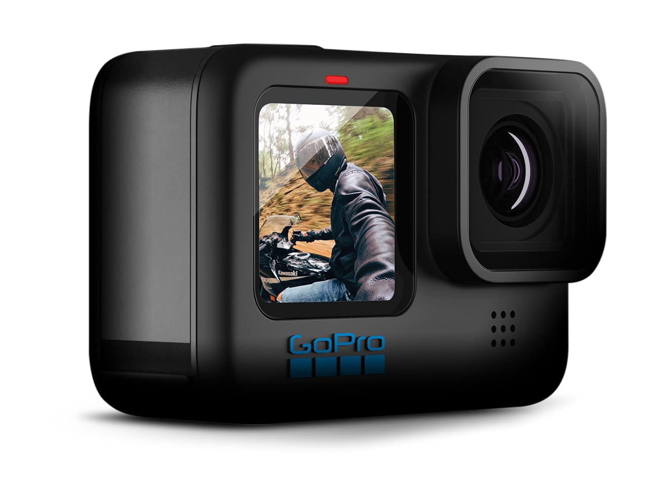 GoPro HERO10 Black - Waterproof Action Camera with Front LCD and Touch Rear Screens, 5.3K60 Ultra HD Video, 23MP Photos, 1080p Live Streaming, Webcam, Stabilization (Renewed)