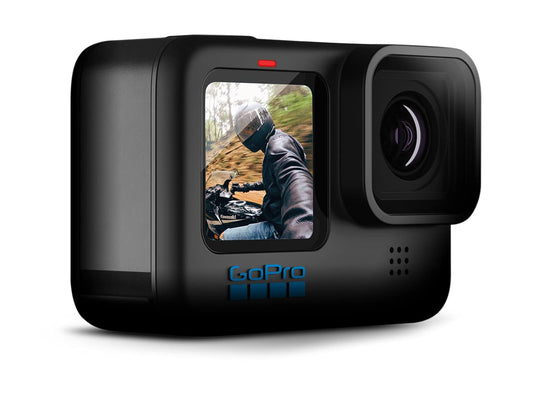 GoPro HERO10 Black - Waterproof Action Camera with Front LCD and Touch Rear Screens, 5.3K60 Ultra HD Video, 23MP Photos, 1080p Live Streaming, Webcam, Stabilization (Renewed)