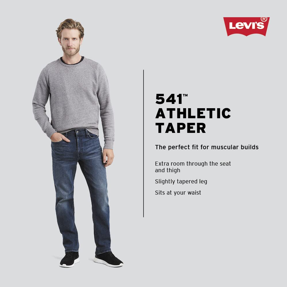 Levi's Men's 541 Athletic Fit Jeans (Also Available in Big & Tall), Look My Way