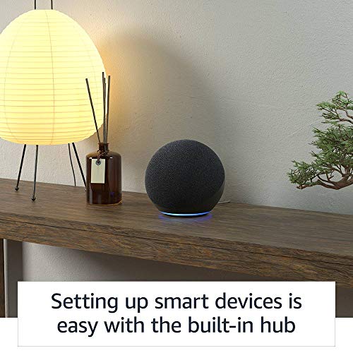 Amazon Echo (newest model), With premium sound, smart home hub, and Alexa, Twilight Blue