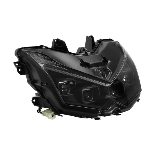 XMT-MOTO Black Front LED Headlight Assembly Fit For Kawasaki Ninja Z1000 2010-2013