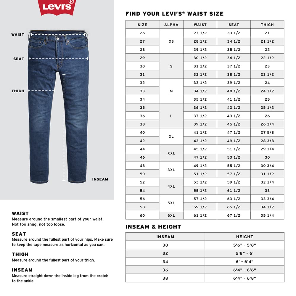 Levi's Men's 541 Athletic Fit Jeans (Also Available in Big & Tall), Look My Way