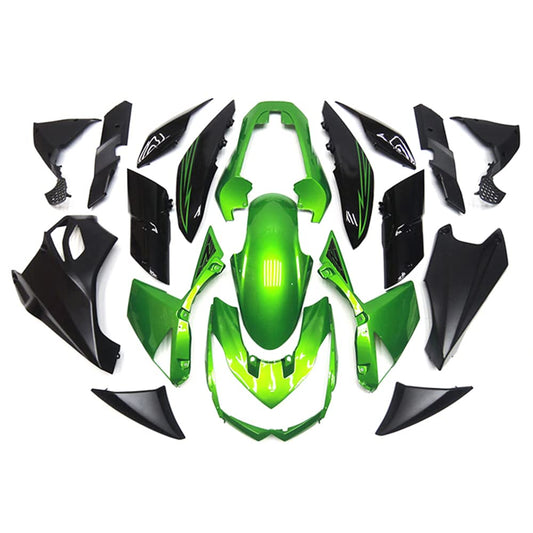 Fairing Kit For Kawasaki Z1000 2010 2011 2012 2013 Injection Fairings ABS Plastic Bodywork BodyKit-Green Black