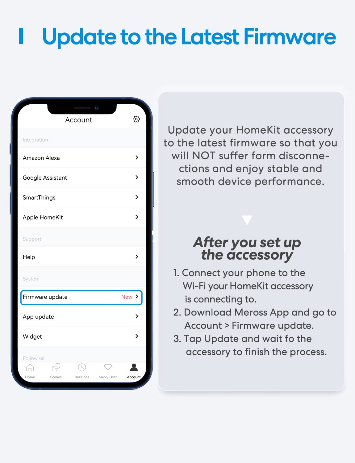 meross Smart Garage Door Opener Remote, Compatible with Apple HomeKit, Amazon Alexa, Google Assistant, SmartThings, Multiple Notification Modes, No Hub Needed