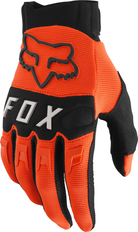 Fox Racing Mens DIRTPAW Motocross Glove,Fluorescent Orange,Large