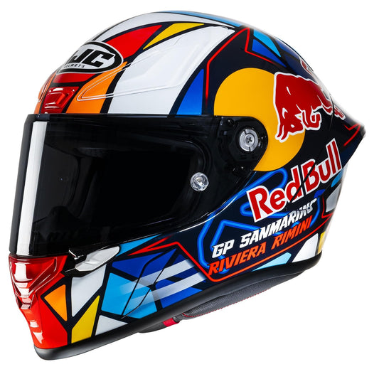 Rpha Helmets RPHA 1N Red Bull Misano Limited Edition Helmet (X-Large, Blue/Red)