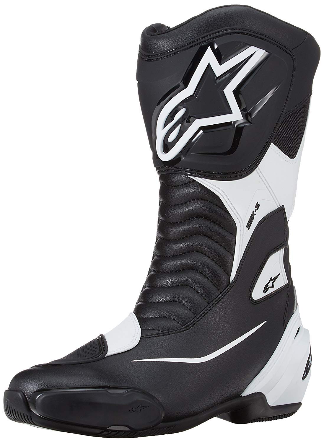 Alpinestars Unisex Motorcycle Ankle Boot, Black White, 11.5 US Men