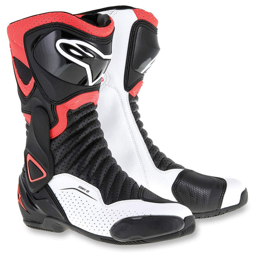 Alpinestars SMX-6 v2 Vented Boots (36) (BLACK/RED/WHITE)