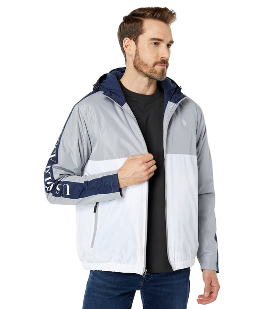 U.S. POLO ASSN. USPA Polar Fleece Jacket Vapor Grey MD