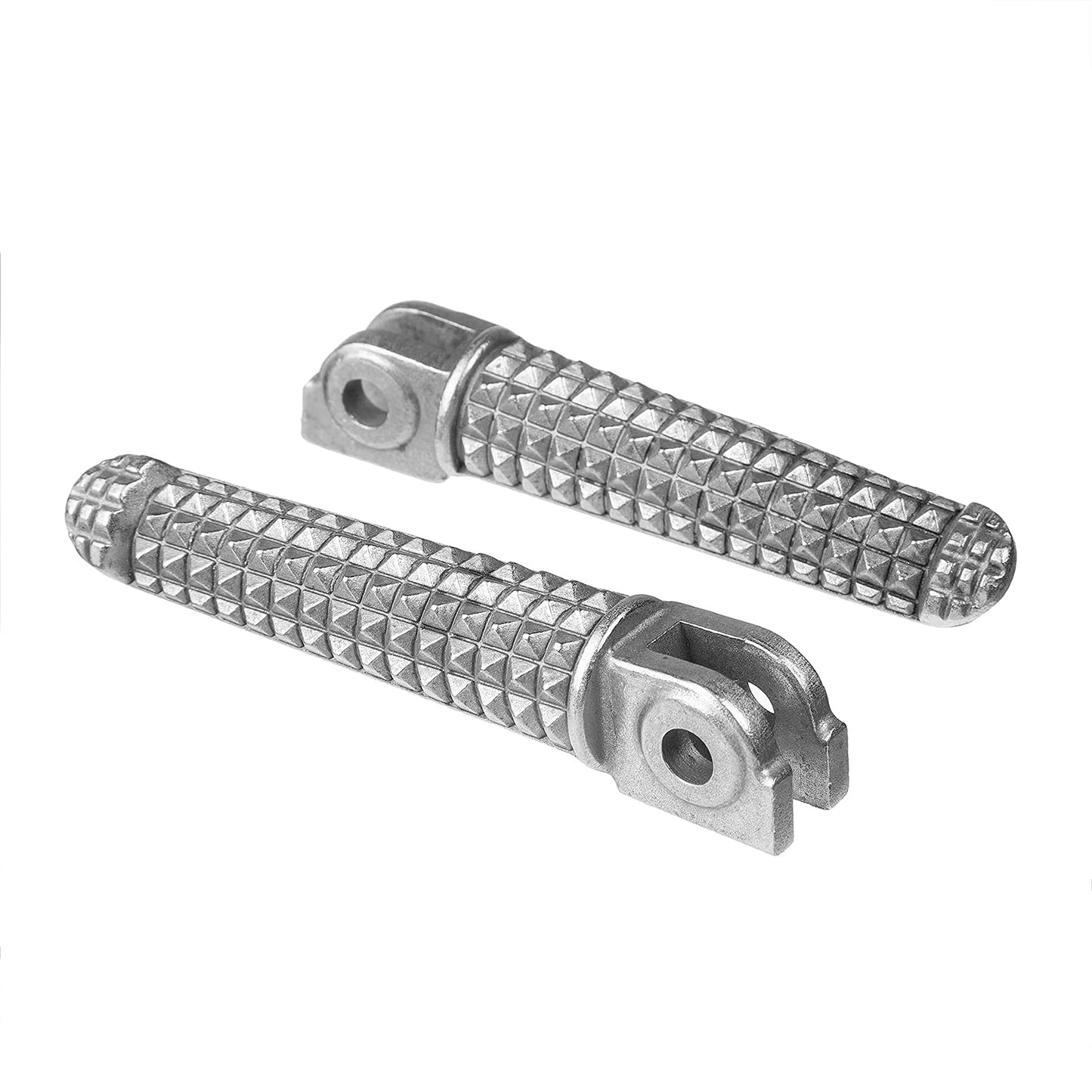 VPZMT Front Foot Pegs Fits for 1998-2023 yamaha YZF R1, 2015-2023 R1S/R1M, 1999-2020 R6, 2003-2009 R6S (Front-White)