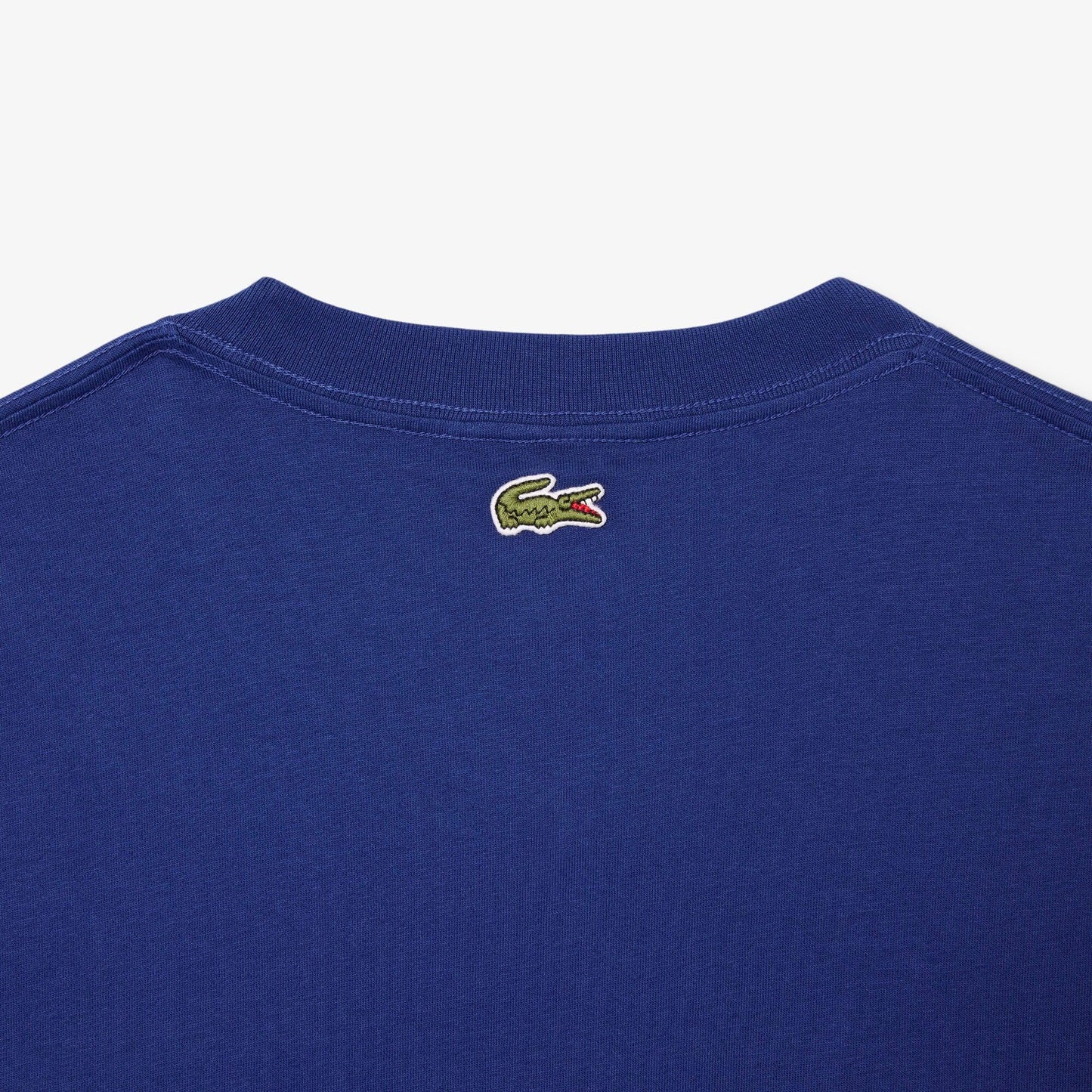Lacoste Mens Classic Fit Cotton Jersey T-Shirt, Globe, 4